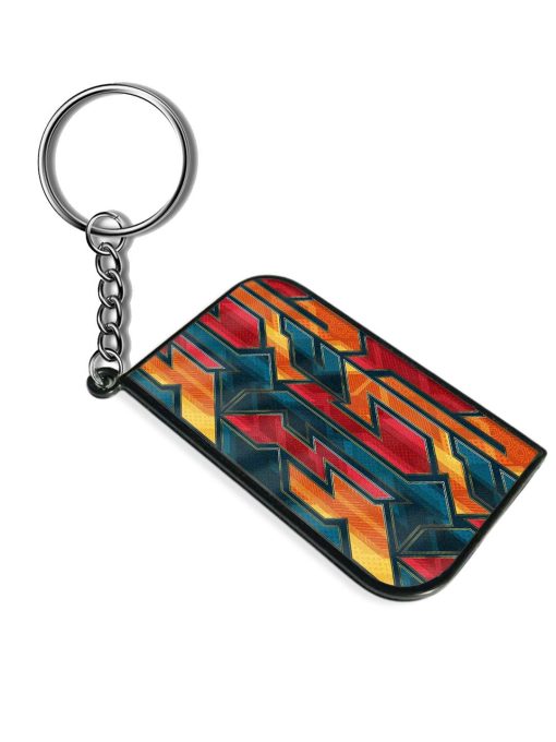 Vintage Geometric Vector Keychain Chachhi