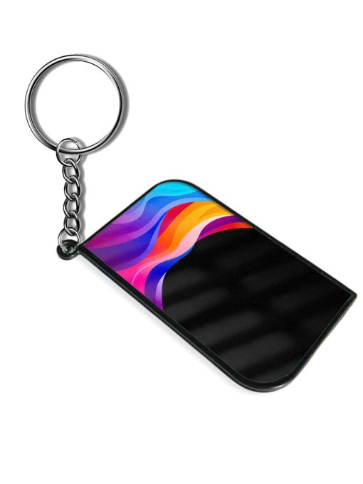 Vertical Abstract Keychain Chachhi