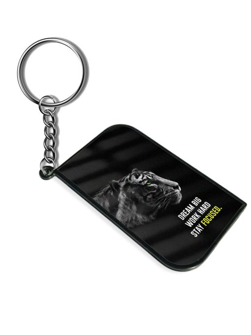 Dream Big Work Hard Keychain