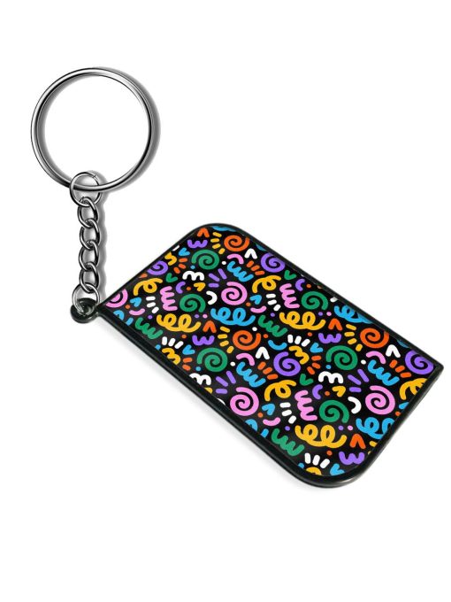 Colorful Seamless Vector Keychain Chachhi