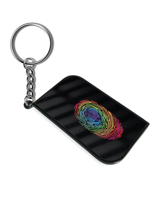 Fingerprint Of Thumb Art Keychain Chachhi