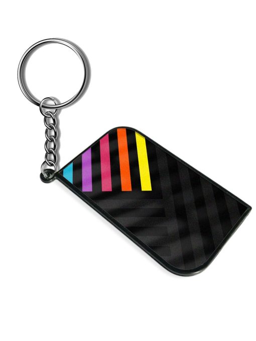 Artistic Lines Keychain