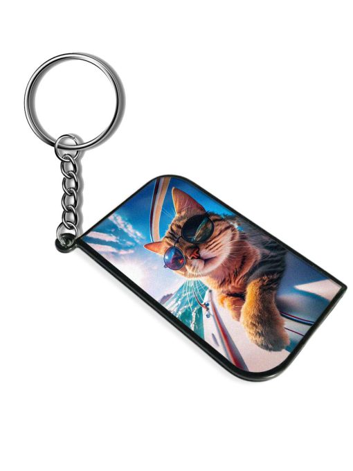 Cat In Style Keychain Chachhi