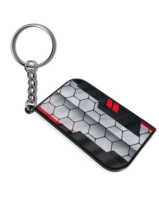 Hexagon Pattern Keychain Chachhi