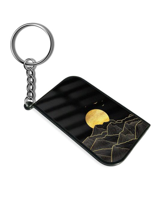 Golden Sunrise Keychain