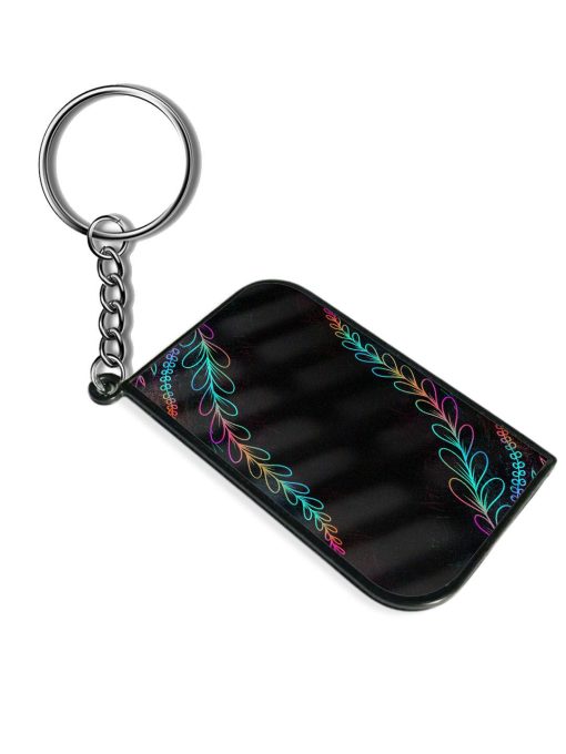 Decorative Line Art Keychain Chachhi