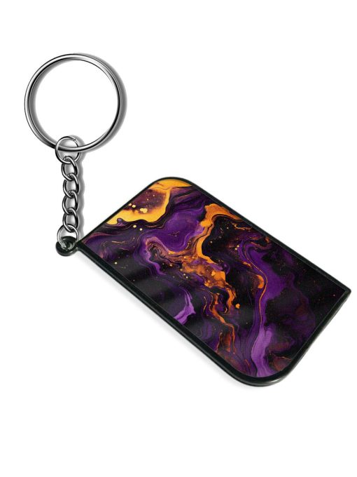 Painting Of A Purple Keychain Chachhi