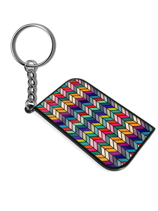 Retro Bauhaus Design Keychain Chachhi