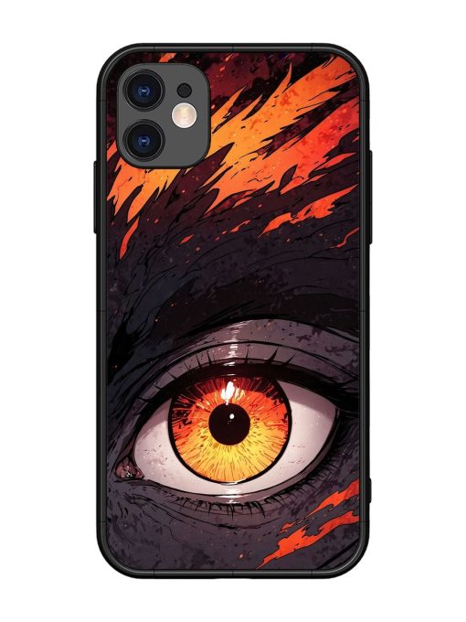 Inferno Gaze Glossy Soft Edge Case for Apple Iphone 11 Chachhi