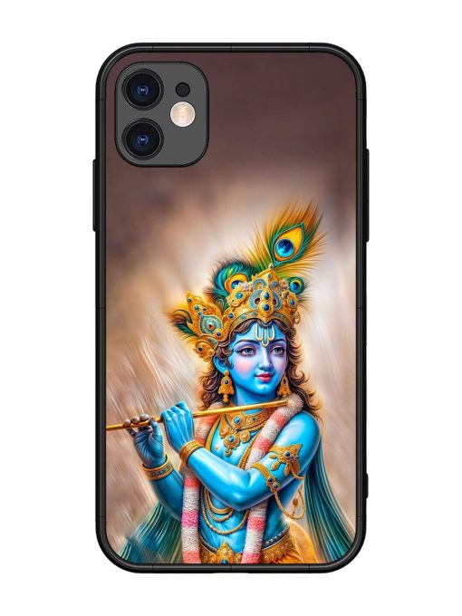 Divine Krishna Glossy Soft Edge Case for Apple Iphone 11 Chachhi