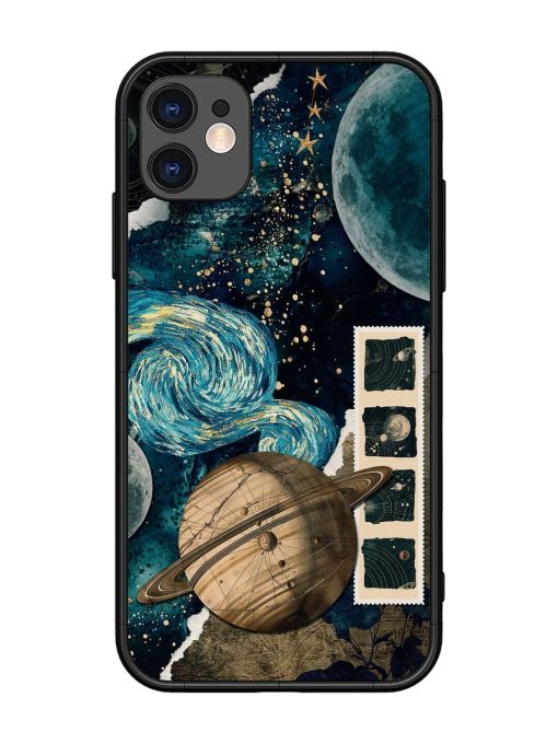 Celestial Tapestry Glossy Soft Edge Case for Apple Iphone 11 Chachhi