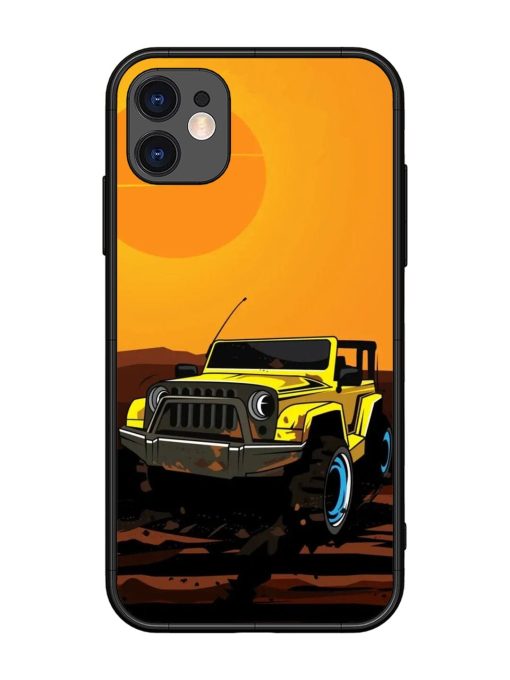 Sunset Cruise Glossy Soft Edge Case for Apple Iphone 11 Chachhi