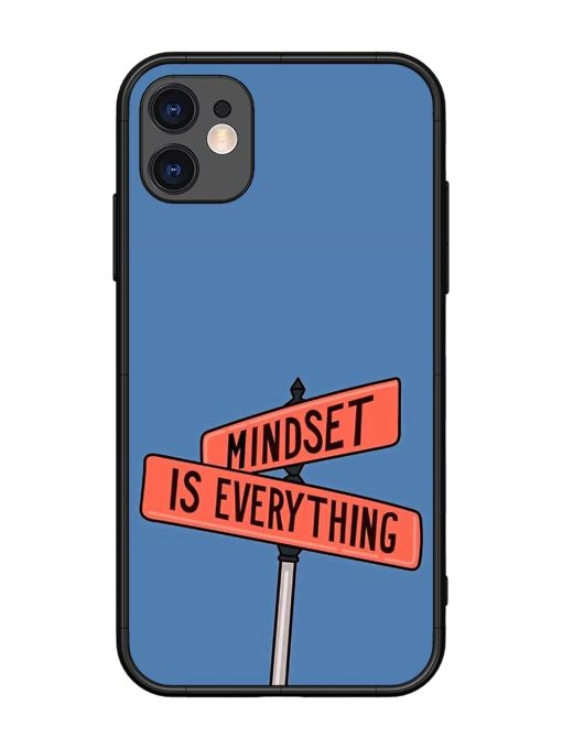 Mindset Matters Glossy Soft Edge Case for Apple Iphone 11 Chachhi