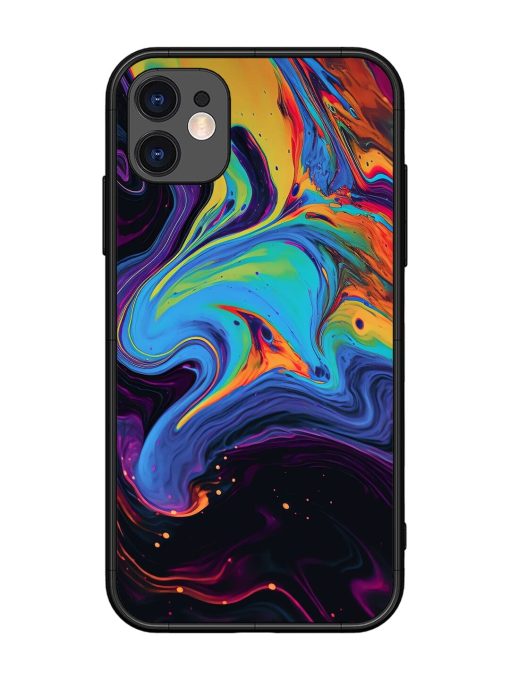 Liquid Dreamscape Glossy Soft Edge Case for Apple Iphone 11 Chachhi