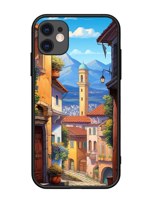 Tuscan Twilight Glossy Soft Edge Case for Apple Iphone 11 Chachhi