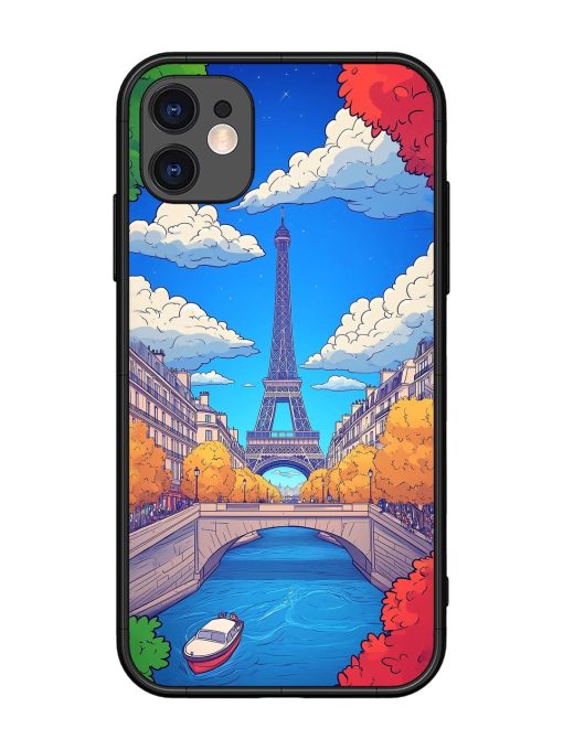 Parisian Panorama Glossy Soft Edge Case for Apple Iphone 11 Chachhi