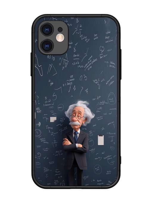 Albert Einstein Glossy Soft Edge Case for Apple Iphone 11 Chachhi