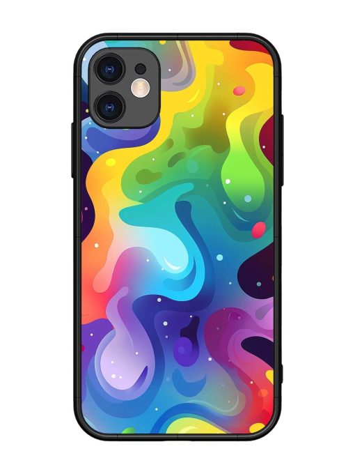 Rainbow River Glossy Soft Edge Case for Apple Iphone 11 Chachhi