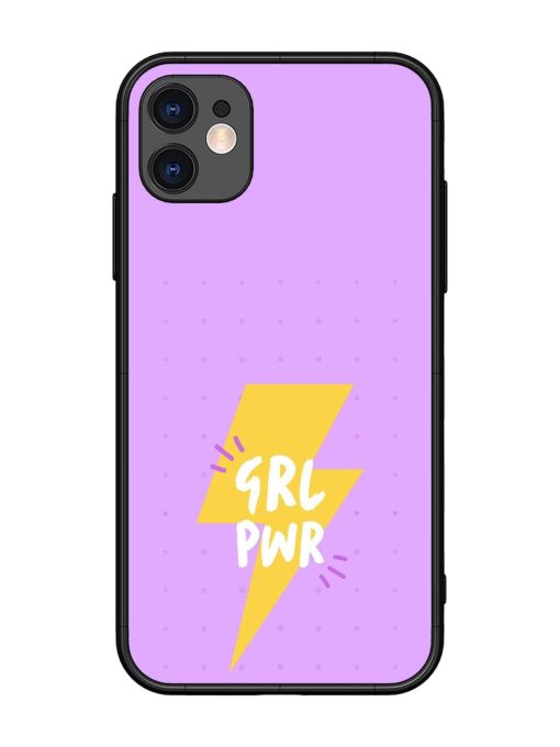 Girl Power Spark Glossy Soft Edge Case for Apple Iphone 11 Chachhi