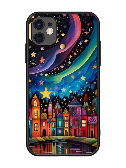 Starlit Village Glossy Soft Edge Case for Apple Iphone 11 Chachhi