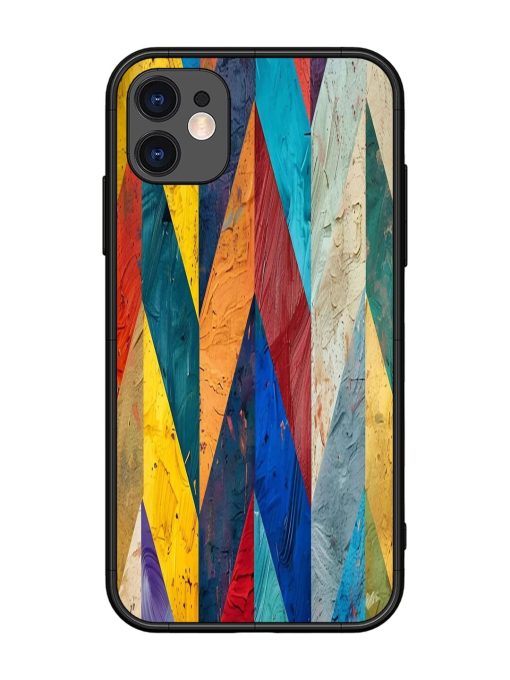 Abstract Tapestry Glossy Soft Edge Case for Apple Iphone 11 Chachhi