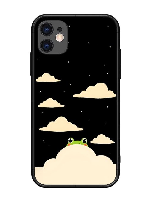 Froggy Night Sky Glossy Soft Edge Case for Apple Iphone 11 Chachhi