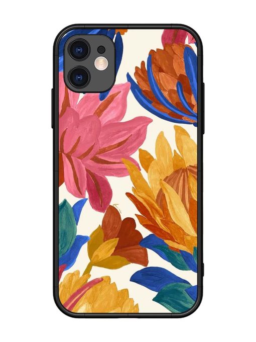 Blooming Tapestry Glossy Soft Edge Case for Apple Iphone 11 Chachhi