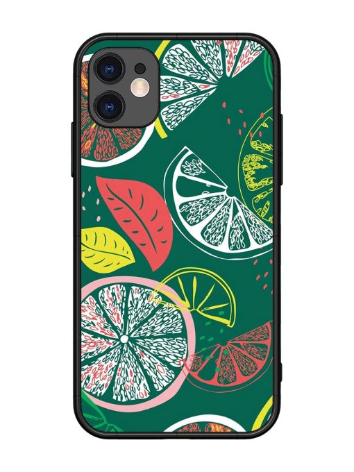 Citrus Symphony Glossy Soft Edge Case for Apple Iphone 11 Chachhi