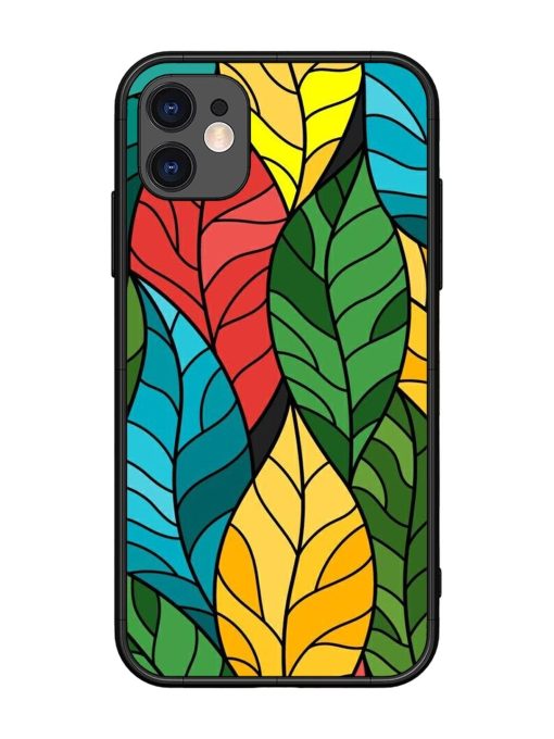 Foliage Fiesta Glossy Soft Edge Case for Apple Iphone 11