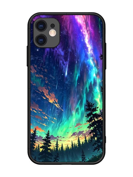 Cosmic Canvas Glossy Soft Edge Case for Apple Iphone 11 Chachhi