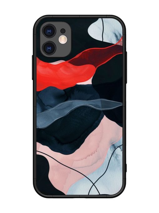 Dark Currents Glossy Soft Edge Case for Apple Iphone 11 Chachhi