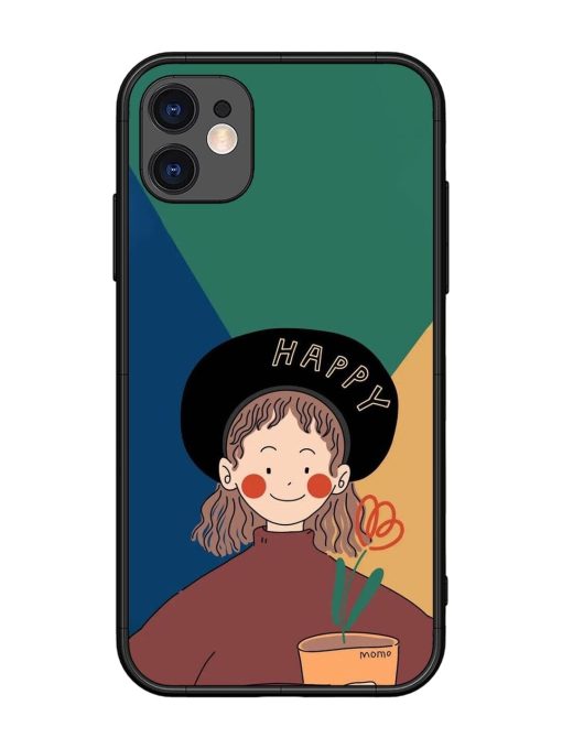 Happy Momo Glossy Soft Edge Case for Apple Iphone 11 Chachhi