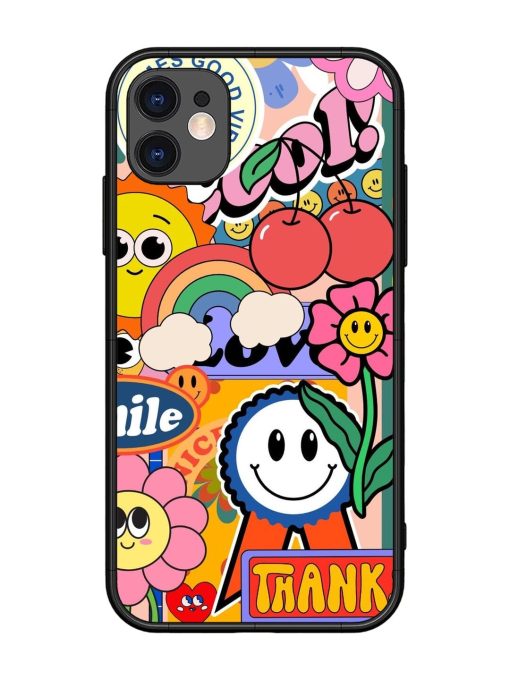 Good Times Good Vibes Glossy Soft Edge Case for Apple Iphone 11 Chachhi