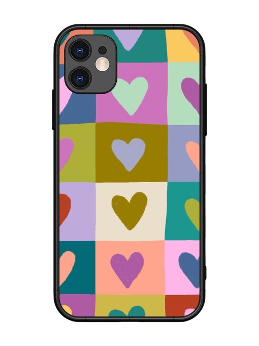 Box Of Hearts Glossy Soft Edge Case for Apple Iphone 11 Chachhi