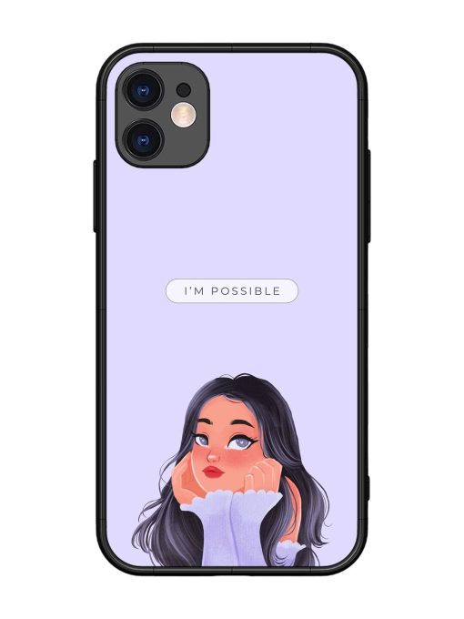 Im Possible Glossy Soft Edge Case for Apple Iphone 11 Chachhi