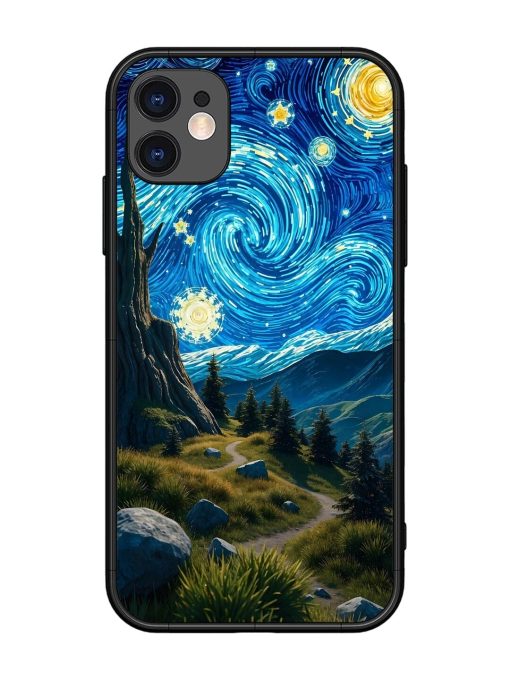 Starry Night In The Shire Glossy Soft Edge Case for Apple Iphone 11 Chachhi