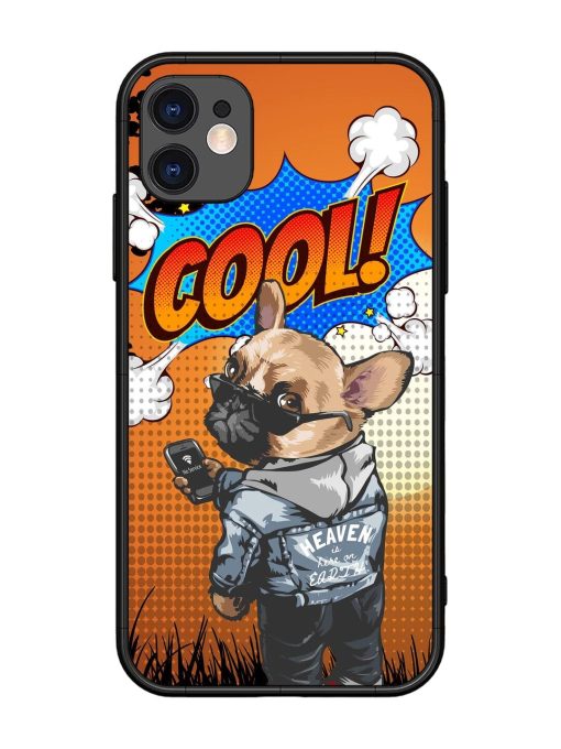 Cool Pup Glossy Soft Edge Case for Apple Iphone 11 Chachhi