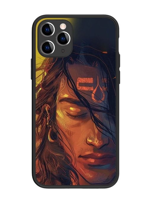 Tranquil Shiva Glossy Soft Edge Case for Apple Iphone 11 Pro Chachhi