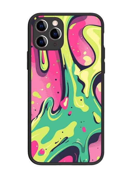 Gooey Grooves Glossy Soft Edge Case for Apple Iphone 11 Pro Chachhi