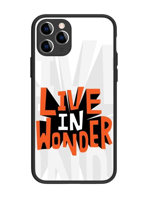 Wonder Burst Glossy Soft Edge Case for Apple Iphone 11 Pro Chachhi