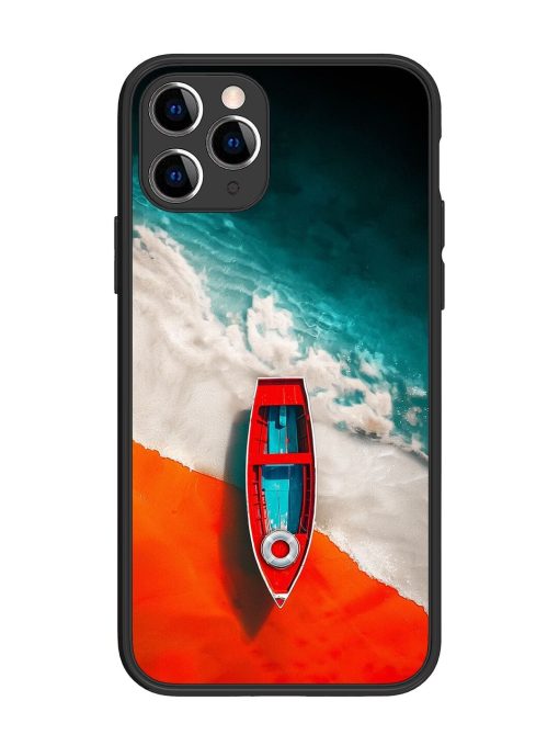 Crimson Tide Glossy Soft Edge Case for Apple Iphone 11 Pro Chachhi