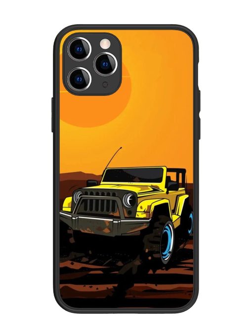 Sunset Cruise Glossy Soft Edge Case for Apple Iphone 11 Pro Chachhi