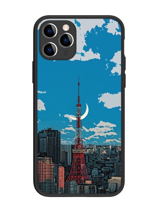 Tokyo Twilight Glossy Soft Edge Case for Apple Iphone 11 Pro Chachhi