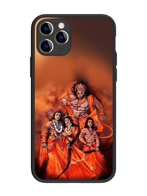 Sita Ram Glossy Soft Edge Case for Apple Iphone 11 Pro Chachhi