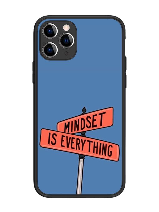 Mindset Matters Glossy Soft Edge Case for Apple Iphone 11 Pro Chachhi