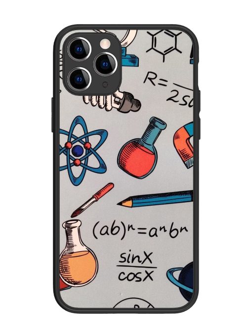 Science Doodle Glossy Soft Edge Case for Apple Iphone 11 Pro Chachhi