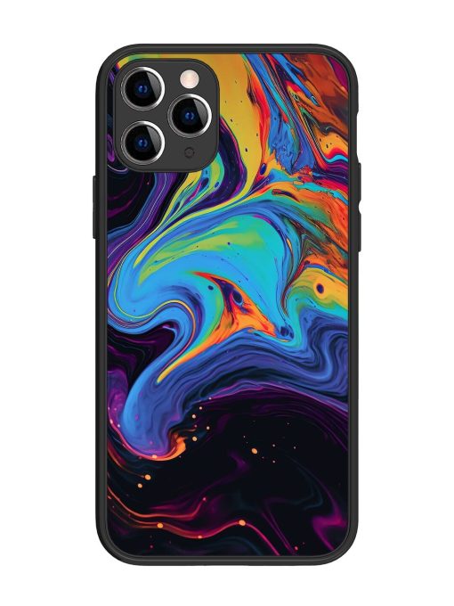 Liquid Dreamscape Glossy Soft Edge Case for Apple Iphone 11 Pro Chachhi