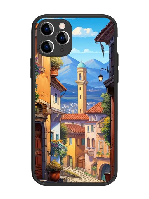 Tuscan Twilight Glossy Soft Edge Case for Apple Iphone 11 Pro Chachhi