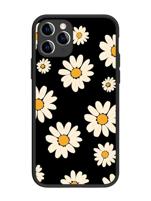 Daisies In The Night Glossy Soft Edge Case for Apple Iphone 11 Pro Chachhi