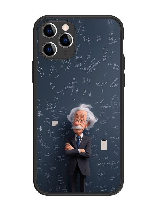 Albert Einstein Glossy Soft Edge Case for Apple Iphone 11 Pro Chachhi